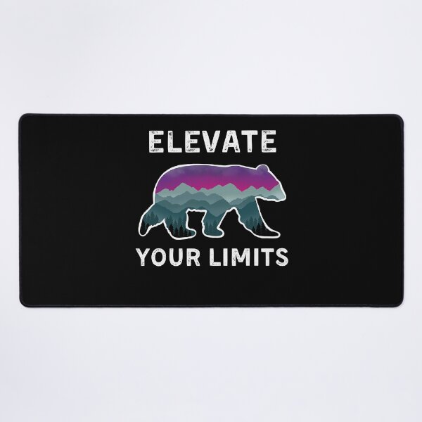 Item preview, Elevate Your Limits Mountain Bear Hike Bike Trail outdoors designed and sold by rileyamiy.