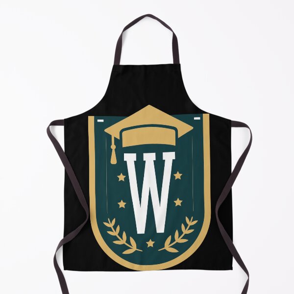 Item preview, Ornamental Letter W, Gold Monogram Ornament, Funny Design Graduation designed and sold by PROMEN Creativity.