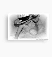 Little Lady Canvas Print