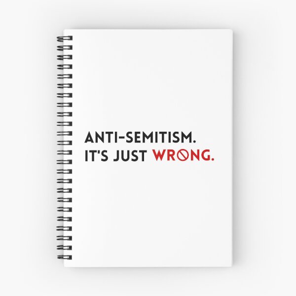 Item preview, Anti-Semitism Its Just Wrong designed and sold by TropiQCoast.
