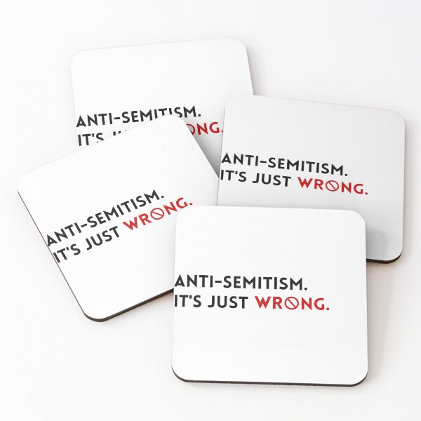 Item preview, Anti-Semitism Its Just Wrong designed and sold by TropiQCoast.