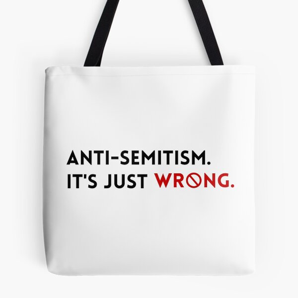 Item preview, Anti-Semitism Its Just Wrong designed and sold by TropiQCoast.