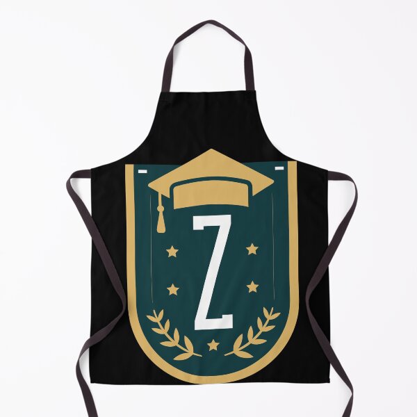 Item preview, Ornamental Letter Z, Gold Monogram Ornament, Funny Design Graduation designed and sold by PROMEN Creativity.