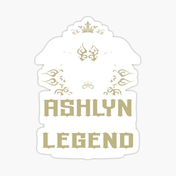 Ashlyn Name Stickers for Sale | Redbubble
