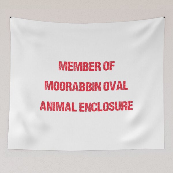 Item preview, MEMBER OF MOORABBIN OVAL ANIMAL ENCLOSURE designed and sold by DomGDesign.
