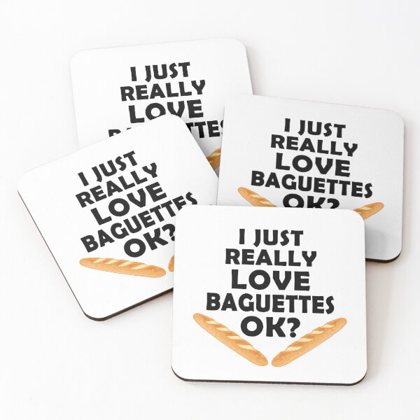 Item preview, I Just Really Love Baguettes - Funny Baguette designed and sold by TravelScientist.
