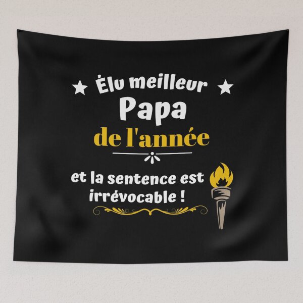 Item preview, Elected Best dad of the year in Koh Lanta - dad gift Classic . designed and sold by mischfwresch.
