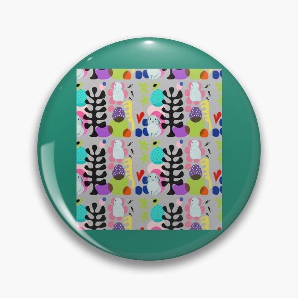 Item preview, MR Biggles skandi range “ hungry rabbits” scandi print, Finnish print, scandi pattern, rabbit lover  designed and sold by FastCustomTeesd.