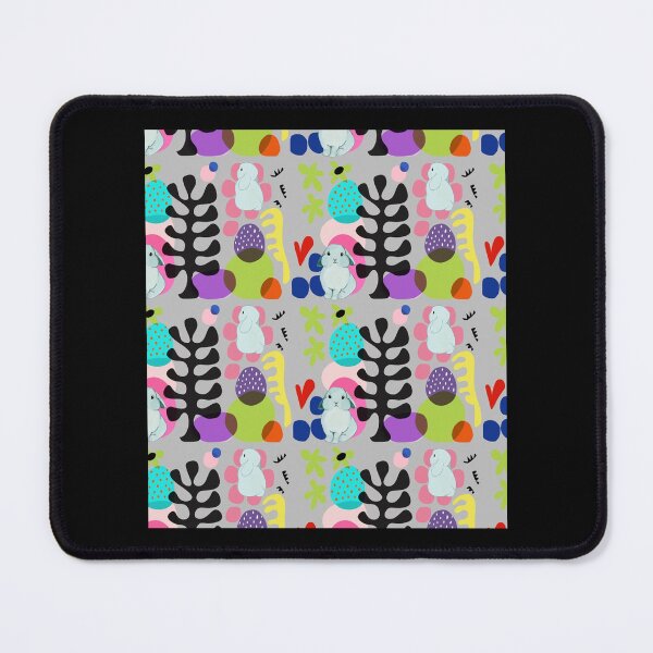 Item preview, MR Biggles skandi range “ hungry rabbits” scandi print, Finnish print, scandi pattern, rabbit lover designed and sold by FastCustomTeesd.