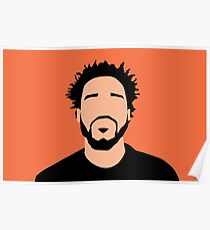 J Cole Poster