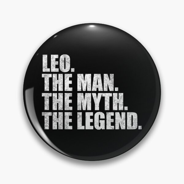 Item preview, Leo Name Leo The Man The Myth The legend designed and sold by Teelogic.