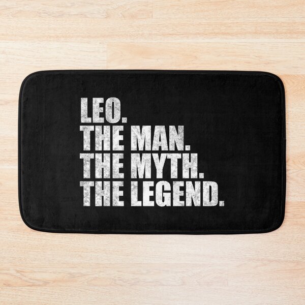 Item preview, Leo Name Leo The Man The Myth The legend designed and sold by Teelogic.