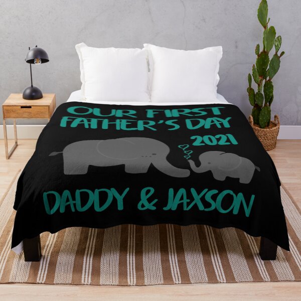 Item preview, Elephant Our First Father&x27;s Day Obtuse Classic . designed and sold by mischfwresch.
