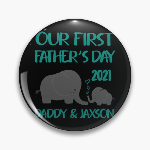 Item preview, Elephant Our First Father&x27;s Day Obtuse Classic . designed and sold by mischfwresch.