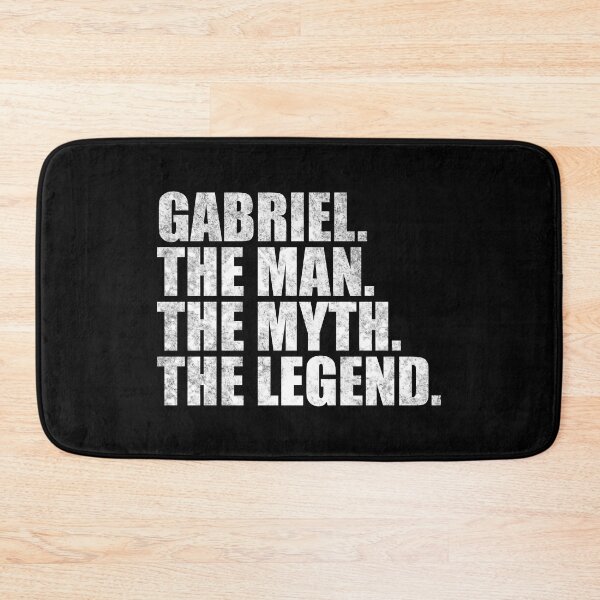 Item preview, Gabriel Name Gabriel The Man The Myth The legend designed and sold by Teelogic.