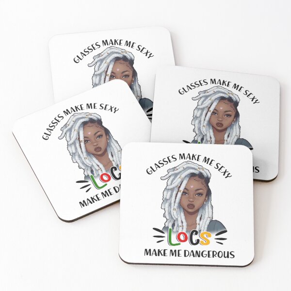 Artikelvorschau, Brillen machen mich sexy Locs machen mich gefährlich entworfen und verkauft von DeGeo.