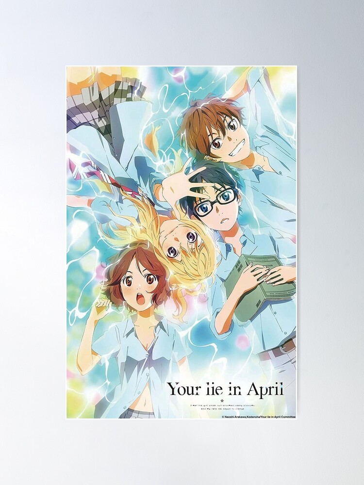 Shigatsu wa kimi no uso (Your lie in april) ALTERNATIVE POSTER Poster for  Sale by 10969designs