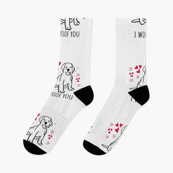 Item preview, I WOOF YOU designed and sold by Wooden-rack.