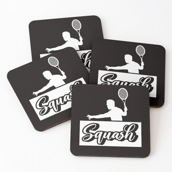 Item preview, Squash Player Racket Indoor Tennis Court Ball Sports Coach designed and sold by TomGiantDesigns.