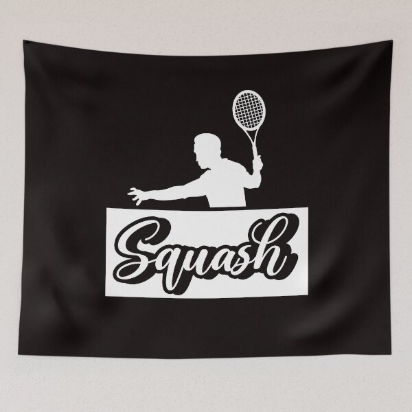 Item preview, Squash Player Racket Indoor Tennis Court Ball Sports Coach designed and sold by TomGiantDesigns.