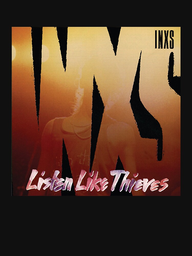 inxs listen like thieves t shirt