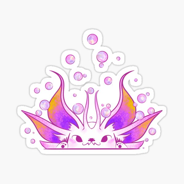 Item preview, Colorful Peeky Mizutsune designed and sold by HerMajusty.