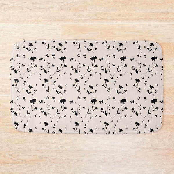 Item preview, Flower field in black and white designed and sold by EszterLarisArts.