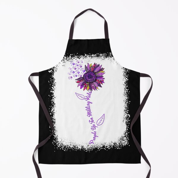 Item preview, Purple Up Military Child Sunflower Leopard Bleached designed and sold by osborange.