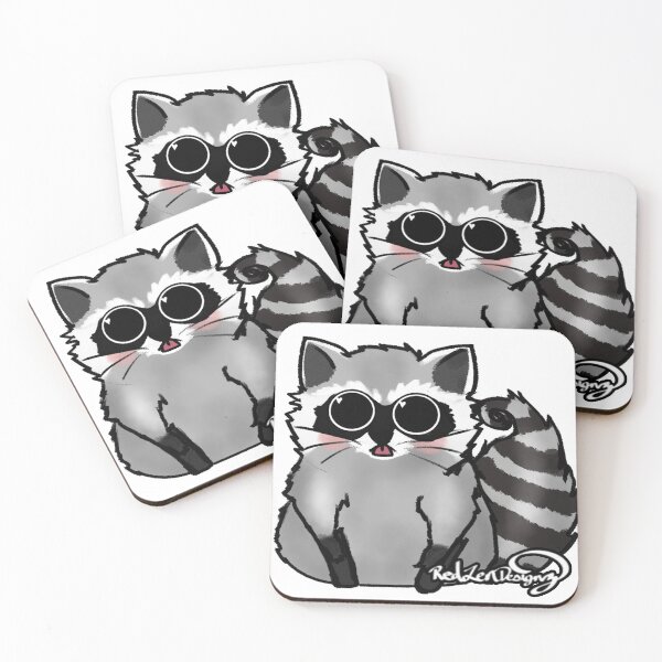 Item preview, Cute Racoon! by RedZenDesignz designed and sold by RedZenDesignz.