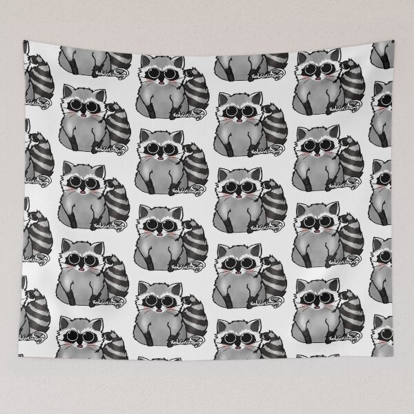 Item preview, Cute Racoon! by RedZenDesignz designed and sold by RedZenDesignz.