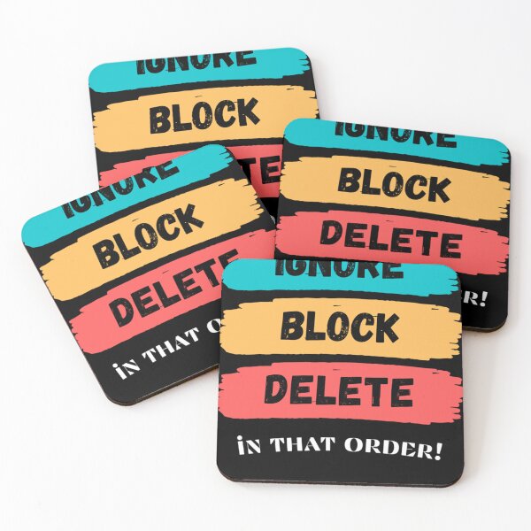 Item preview, Ignore Block Delete - In That Order Classic . designed and sold by arnowhnvener.