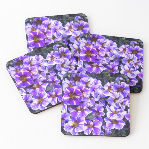 Item preview,  White and Pueple Petunias flowers by Iritof designed and sold by iritof.