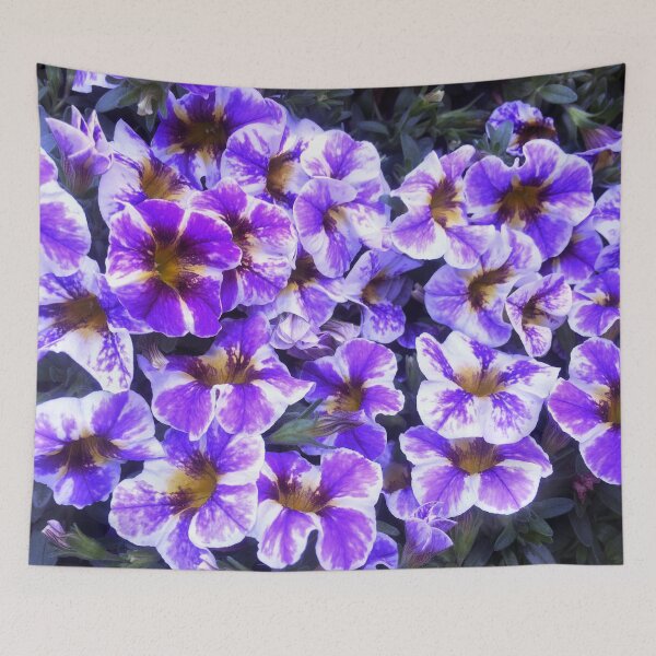 Item preview,  White and Pueple Petunias flowers by Iritof designed and sold by iritof.