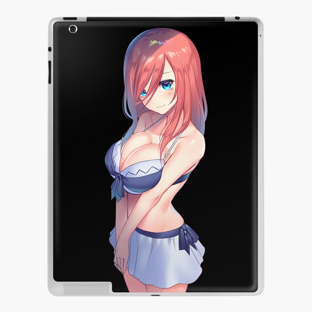 Sexy Miku Nakano Lewd The Quintessential Quintuplets Tqq Hentai Ecchi Ipad Case Skin For