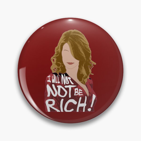 Item preview, Renata Klein  _quot_I will not not be rich!_quot_   designed and sold by Akawe-Design.