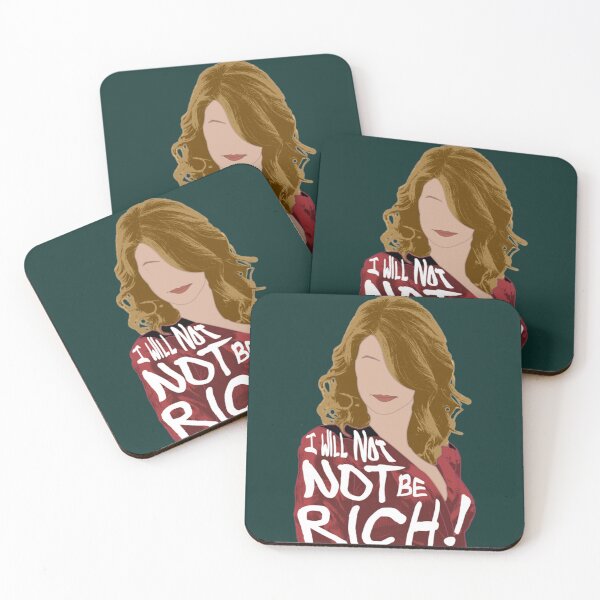 Item preview, Renata Klein  _quot_I will not not be rich!_quot_   designed and sold by Akawe-Design.