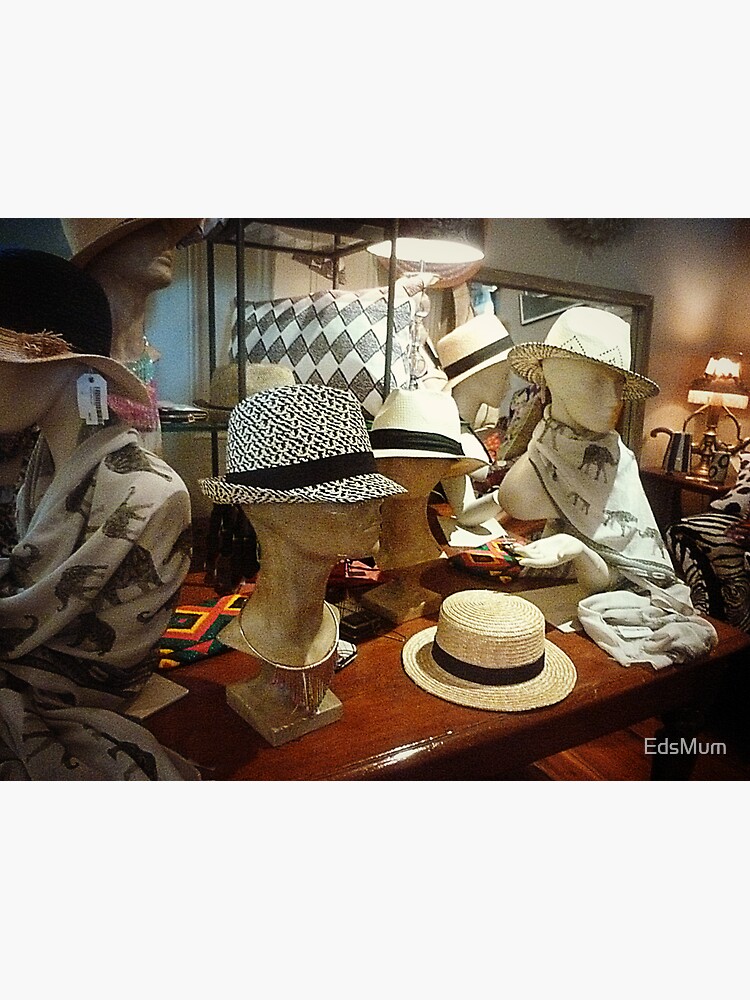 "Hats for Sale Daylesford Convent Gallery, Vic. Australia" Sticker for Sale by EdsMum Redbubble