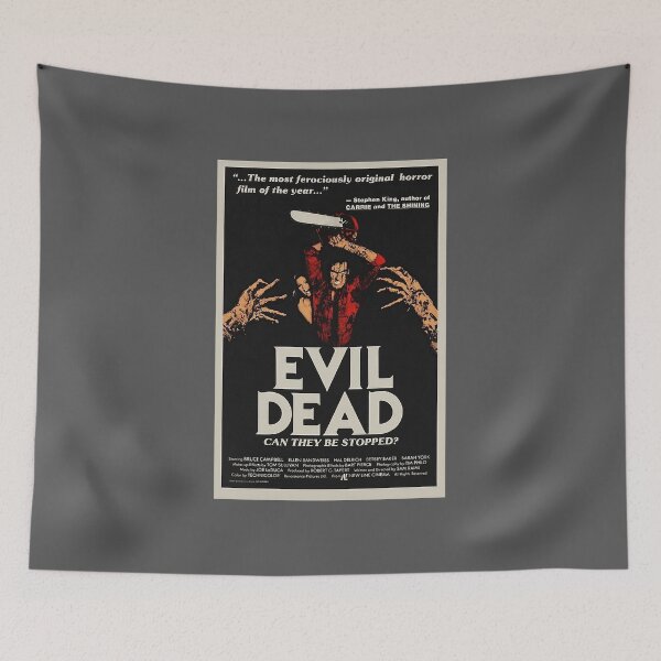 Item preview, Evil Dead - Vintage Movie Poster Poster designed and sold by Caleblian693.