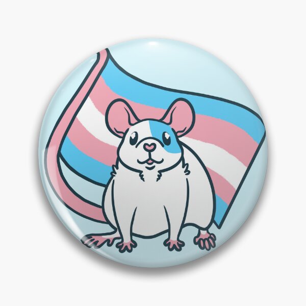 Item preview, Trans Pride Rat designed and sold by Ratfrens.