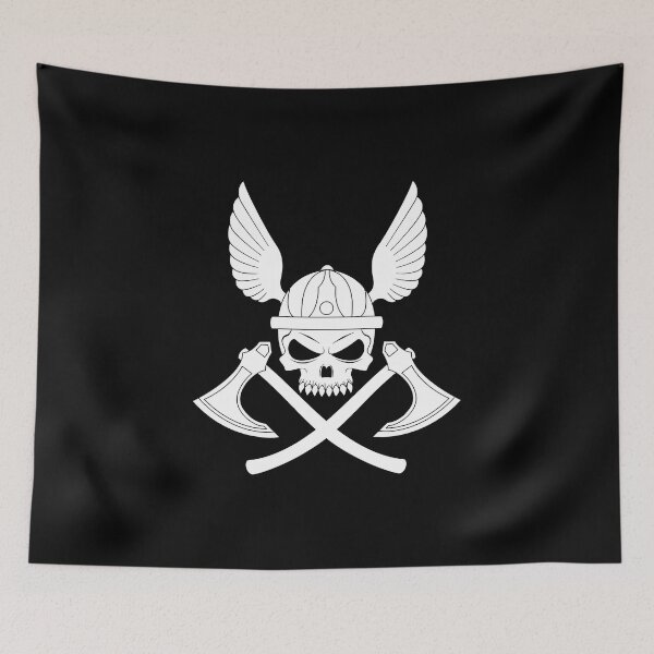Item preview, Skull and Axe designed and sold by lerdoberdo.