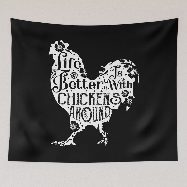 Item preview, Life Is Better With Chickens Animal Pet Farmer designed and sold by davetmccall.