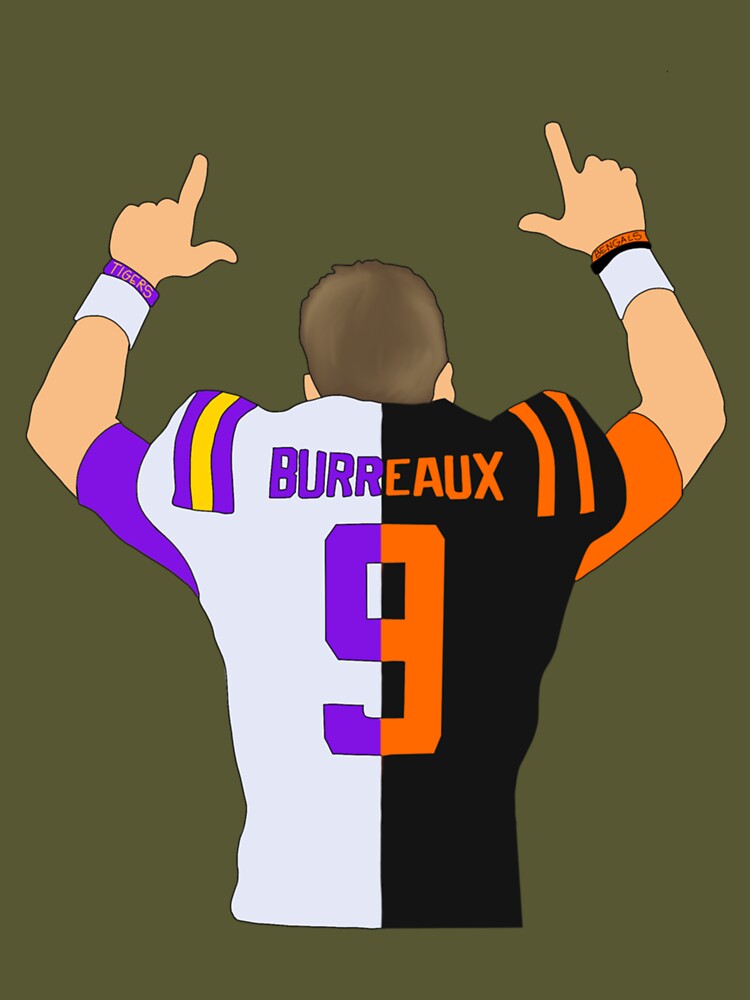 Joe Burreaux Sticker Joe Burrow Essential T-Shirt | Redbubble