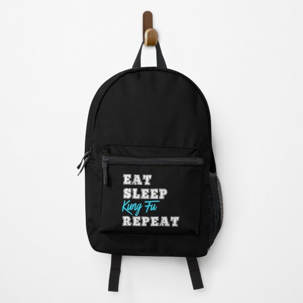 Item preview, Eat Sleep Kung Fun Repeat Martial Arts Sifu Student Gift designed and sold by CarolgriffinArt.
