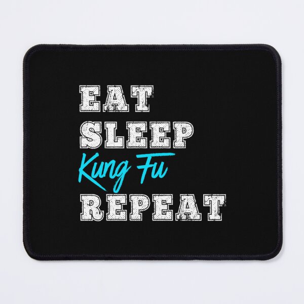 Item preview, Eat Sleep Kung Fun Repeat Martial Arts Sifu Student Gift   designed and sold by CarolgriffinArt.