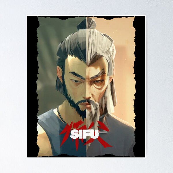 Vista previa del artículo con la obra «Sifu», diseñado y vendido por CarolgriffinArt.