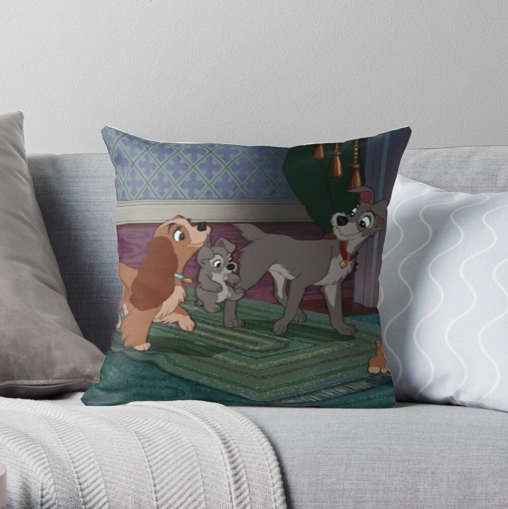 lady and the tramp pillow pet