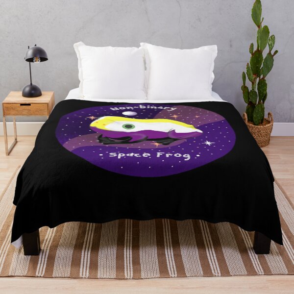 Item preview, Non-Binary Space Frog designed and sold by FelishaTarver.