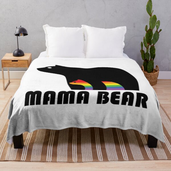 Item preview, Mama Bear Gay Pride Rainbow LGBT Shirt designed and sold by JamesGaccner.