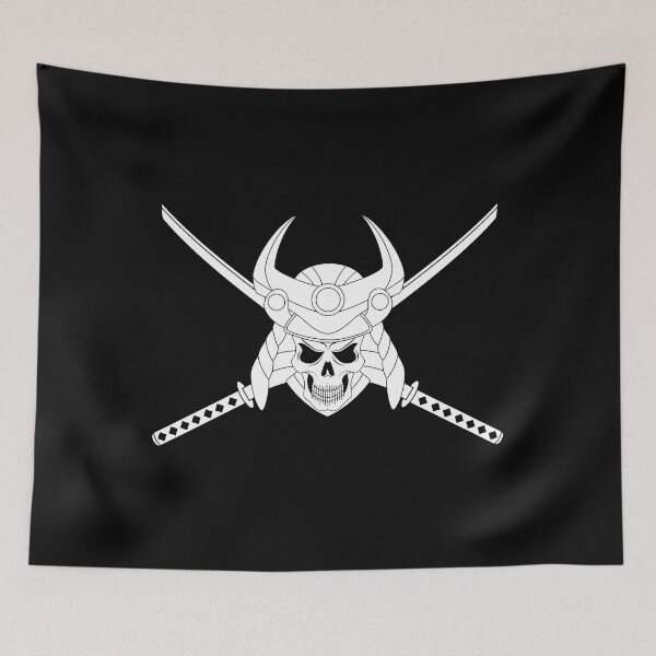 Item preview, Skull and Samurai designed and sold by lerdoberdo.