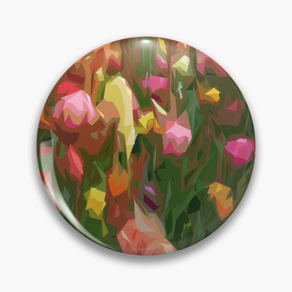 Item preview, Diseño floral de color de aceite designed and sold by differentTshirt.
